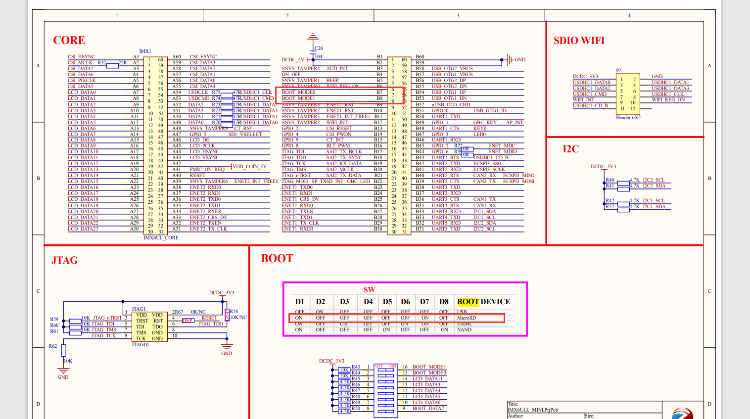 【ARM 裸机】I.MX 启动方式之启动设备的选择