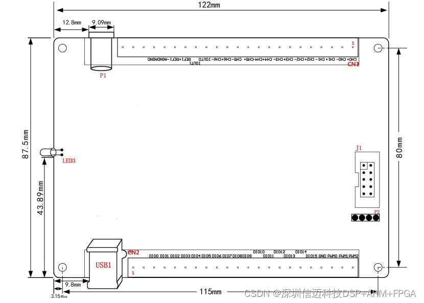 USB-XM2403 USB接口的温度数据采集卡