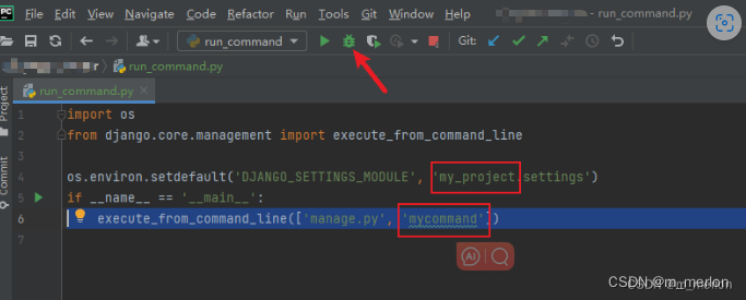 Django Management Command管理命令基本<span style='color:red;'>使用</span><span style='color:red;'>和</span><span style='color:red;'>在</span>pycharm<span style='color:red;'>中</span><span style='color:red;'>断点</span><span style='color:red;'>调试</span>