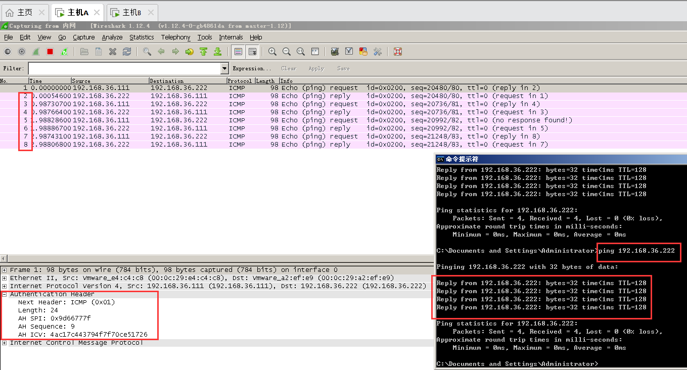 【网络安全】实验六（网络安全协议的应用SSL，Ipsec）