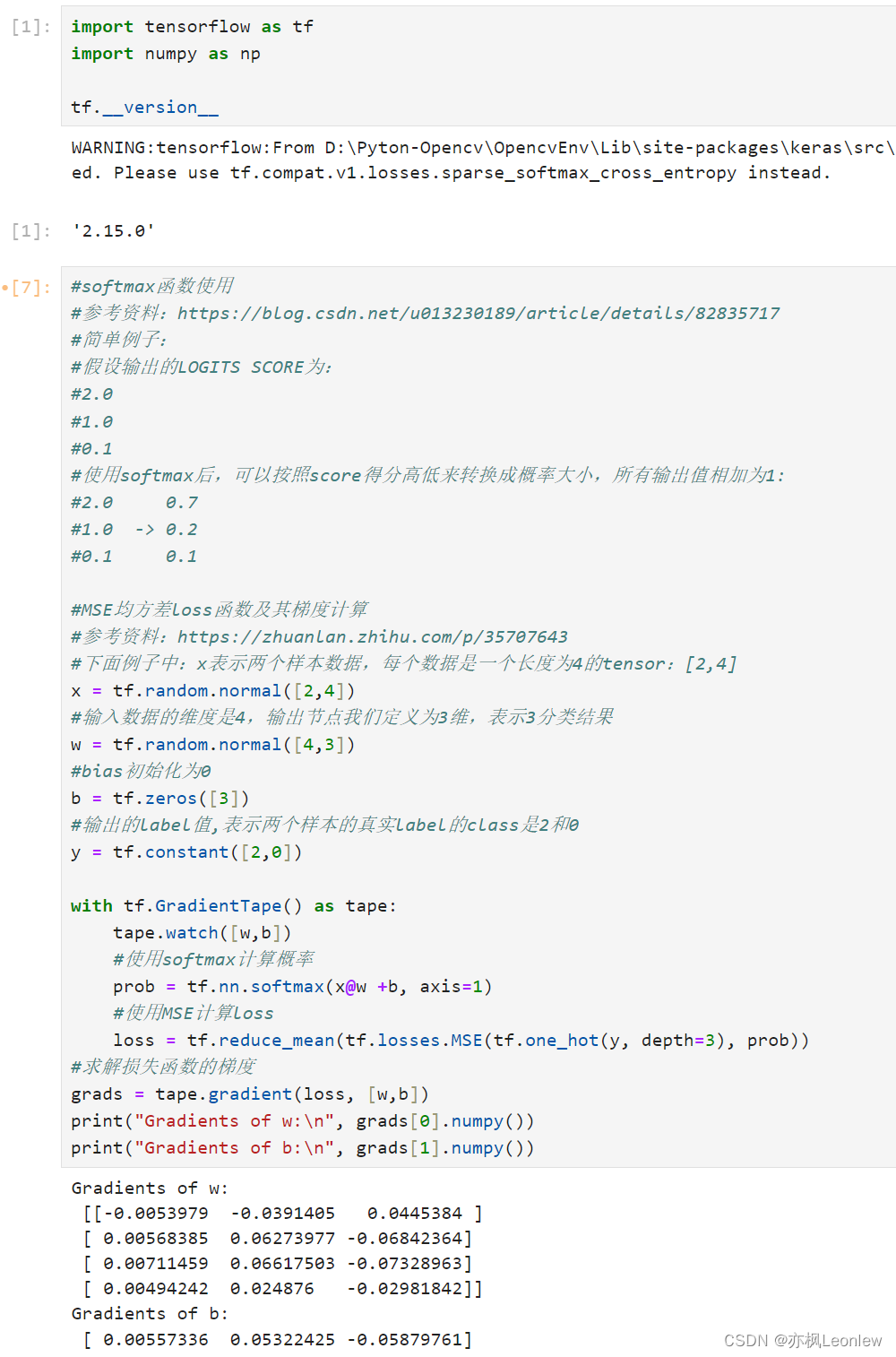 Tensorflow2.0笔记 - 均方差MSE和<span style='color:red;'>交叉</span><span style='color:red;'>熵</span>CROSS ENTROPHY<span style='color:red;'>作为</span><span style='color:red;'>损失</span><span style='color:red;'>函数</span>