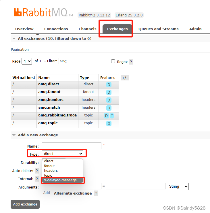 docker 安装rabbitmq