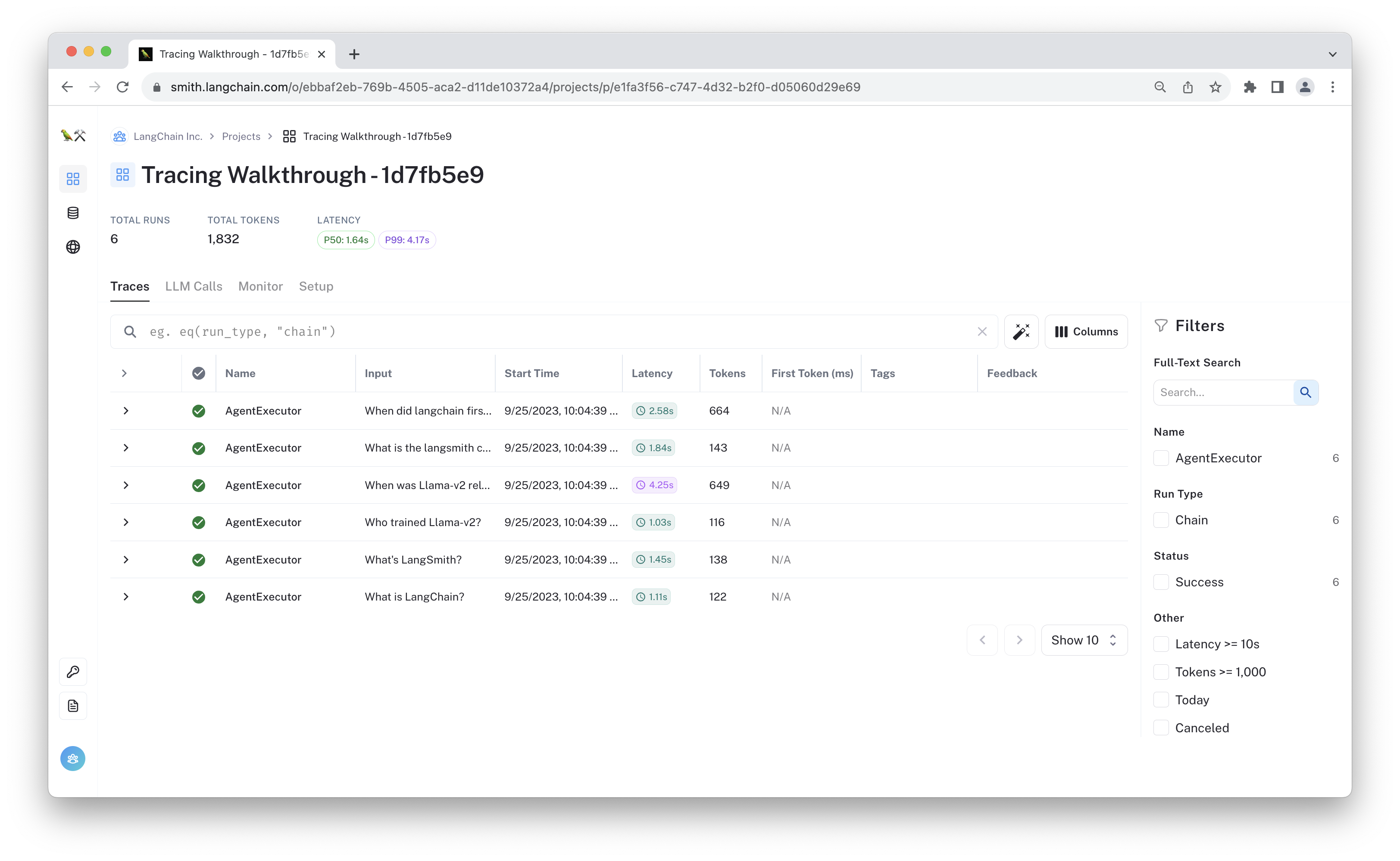 LangChain 76 LangSmith 从入门到精通一_langsmit关系-CSDN博客