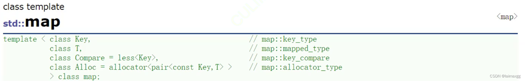 C++map容器&&关联式容器