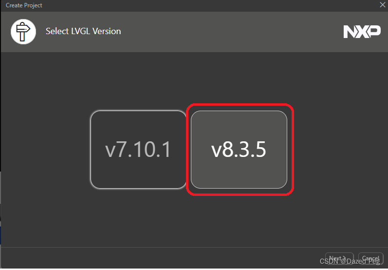 选择v8版本