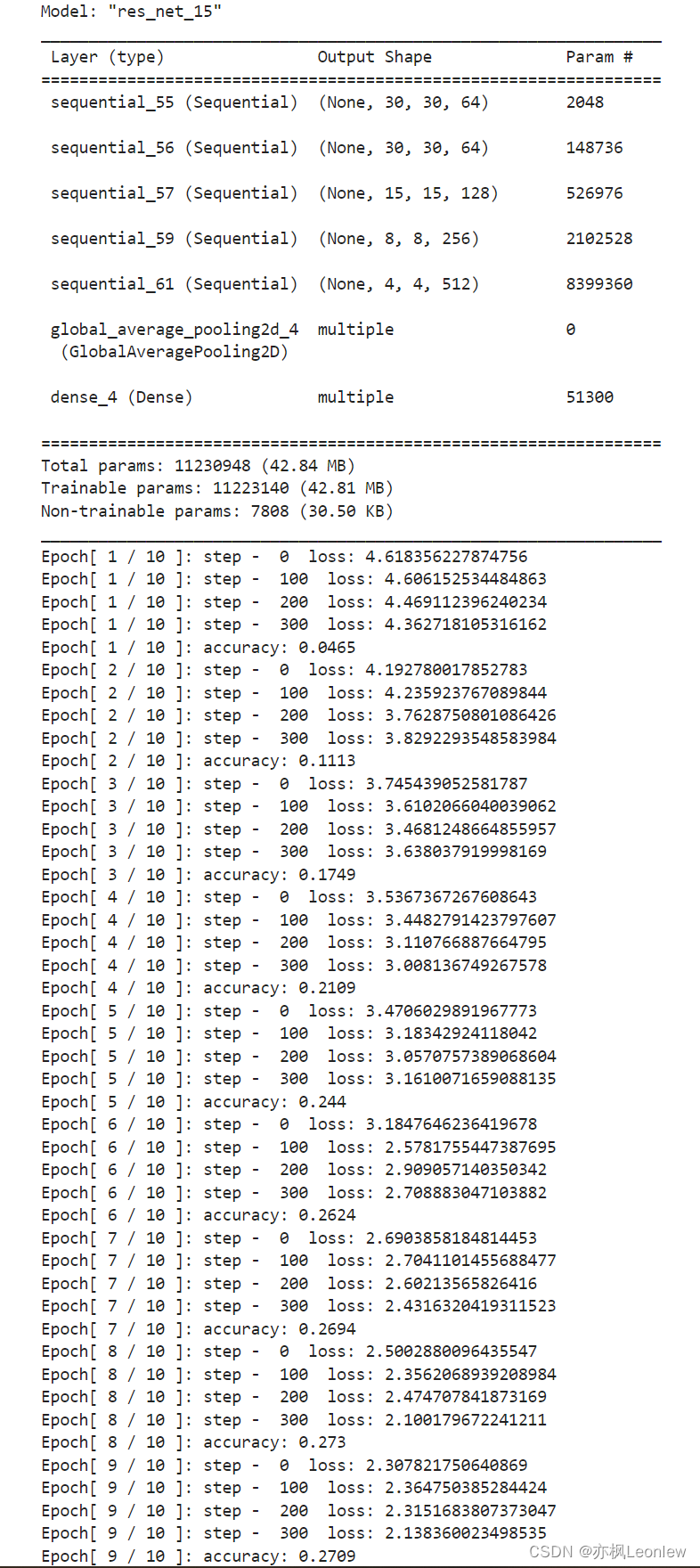 Tensorflow2.0笔记 - ResNet实践