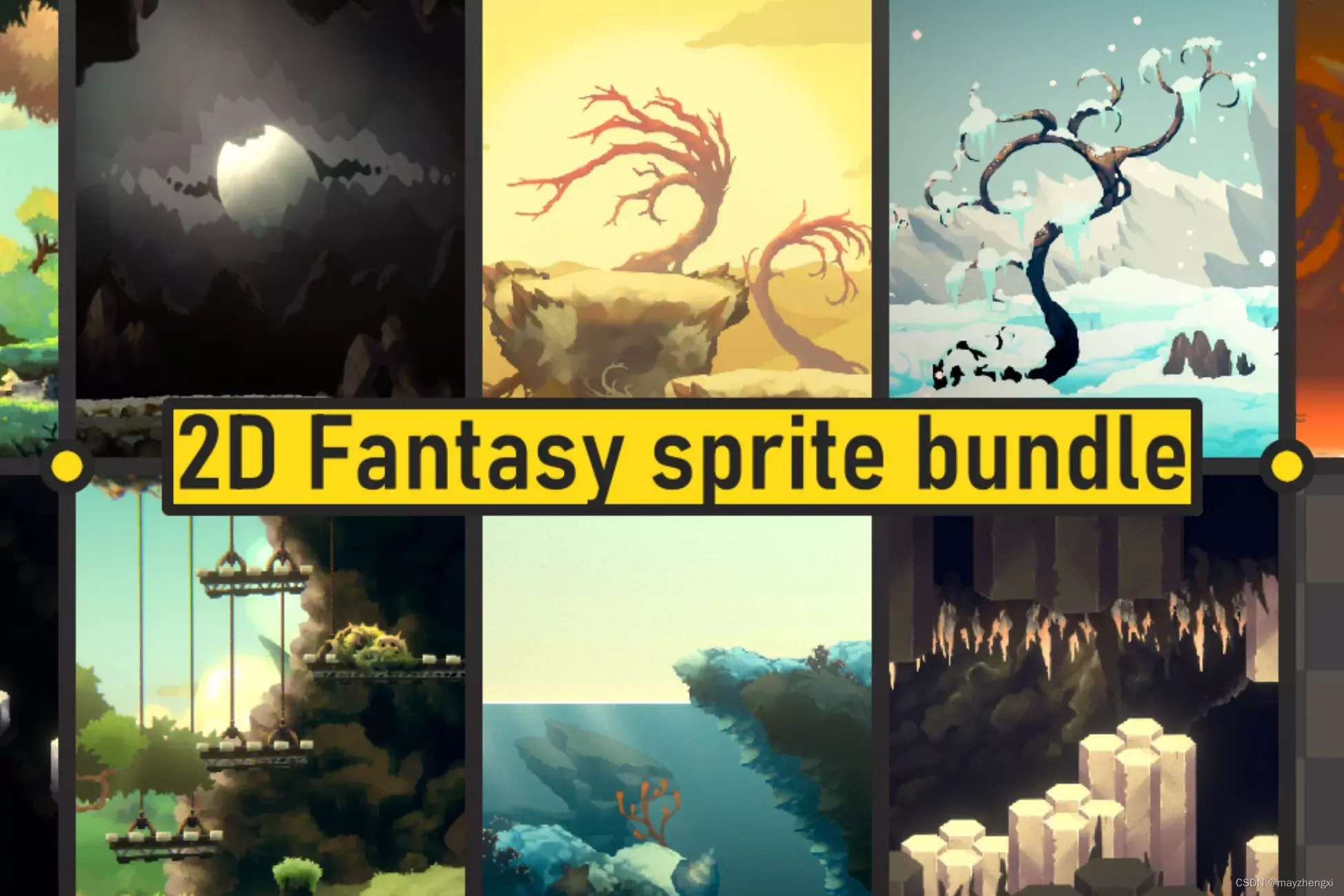 2D Fantasy sprite bundle