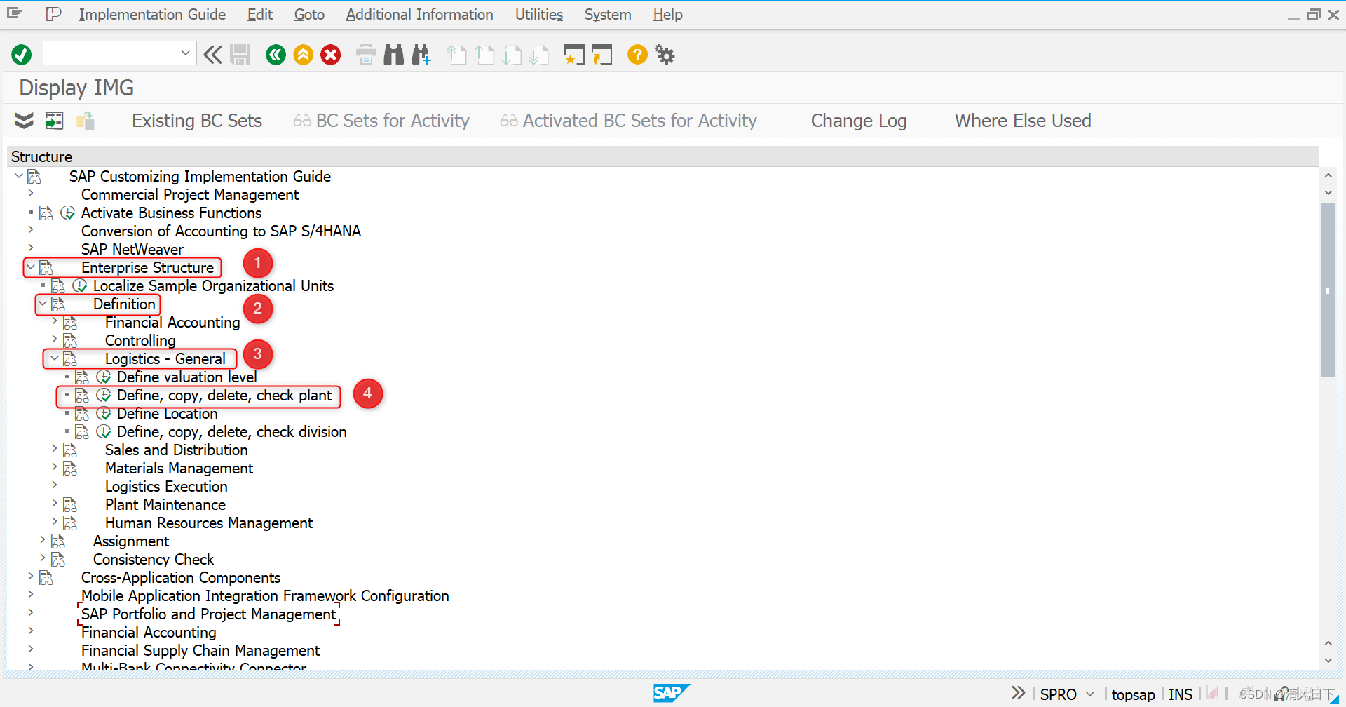 2 MM配置企业结构定义定义工厂代码(Define, copy, delete, check plant)_sap mm 复制 工厂CSDN博客