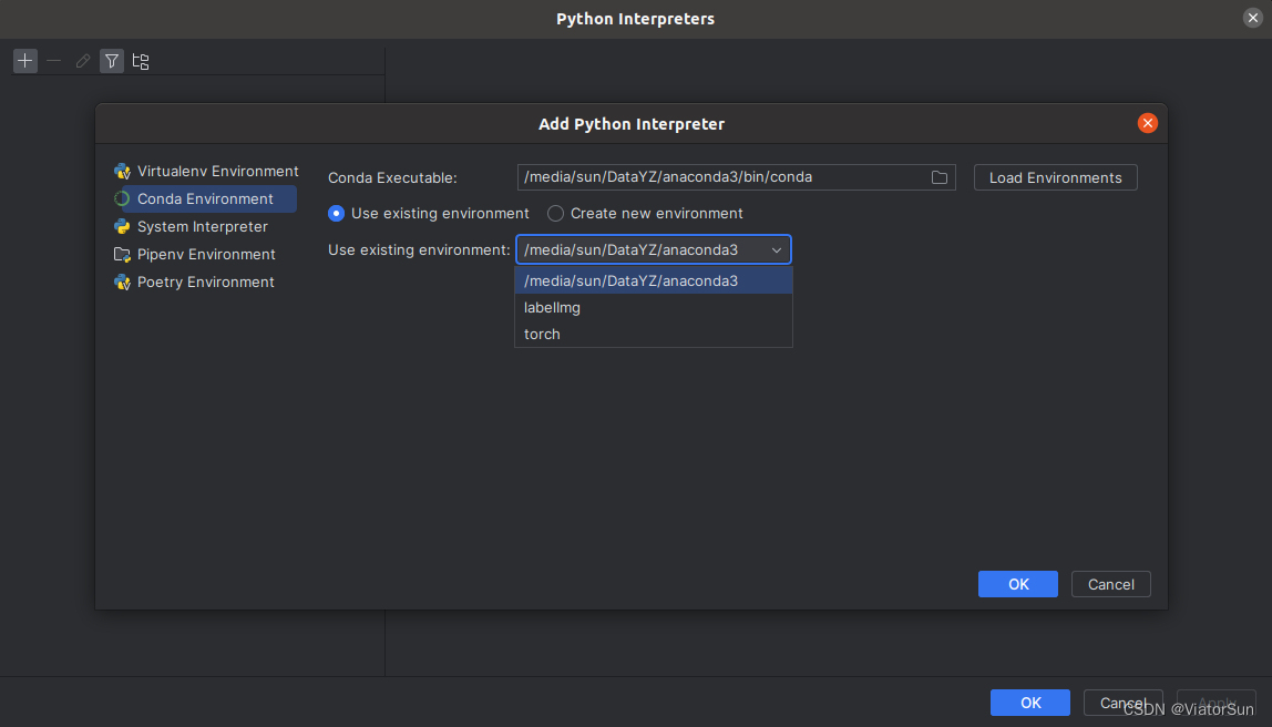 「新版」PyCharm 加载condav Environment / Conda executableis not found