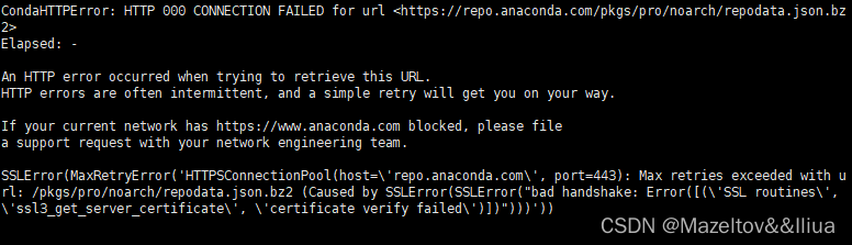 <span style='color:red;'>ubuntu</span> 使用<span style='color:red;'>conda</span> <span style='color:red;'>创建</span>虚拟<span style='color:red;'>环境</span>总是<span style='color:red;'>报</span>HTTP错误，转换多个镜像源之后仍<span style='color:red;'>报</span><span style='color:red;'>错</span>