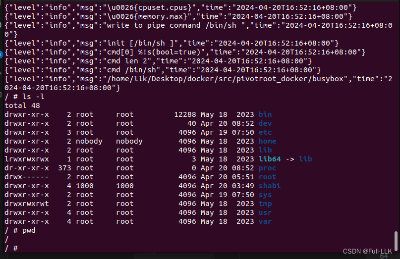 从零自制docker-11-【pivotRoot切换实现文件系统隔离】