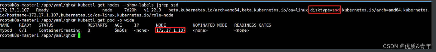 【云原生kubernetes系列】---<span style='color:red;'>亲和</span><span style='color:red;'>与</span><span style='color:red;'>反</span><span style='color:red;'>亲和</span>