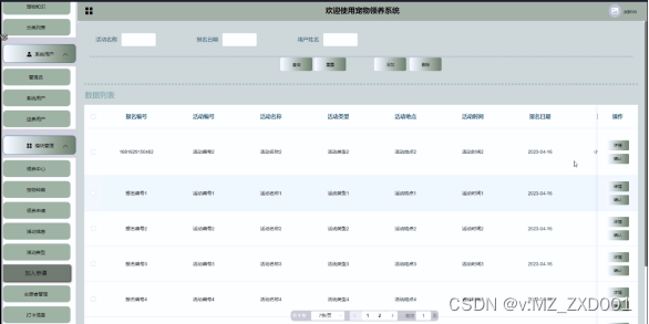 SSM宠物领养系统-计算机毕业设计源码08465