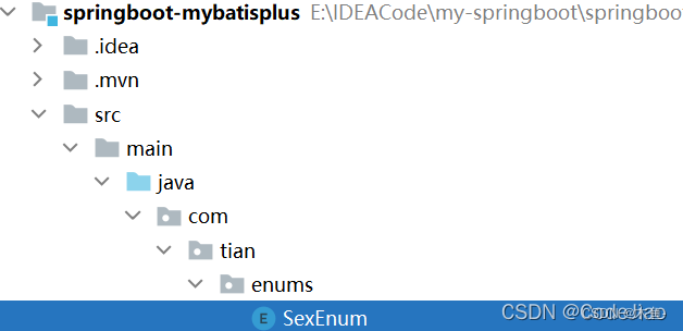 Mybatis-Plus：通用枚举-配置typeEnumsPackage_type-enums-package-CSDN博客