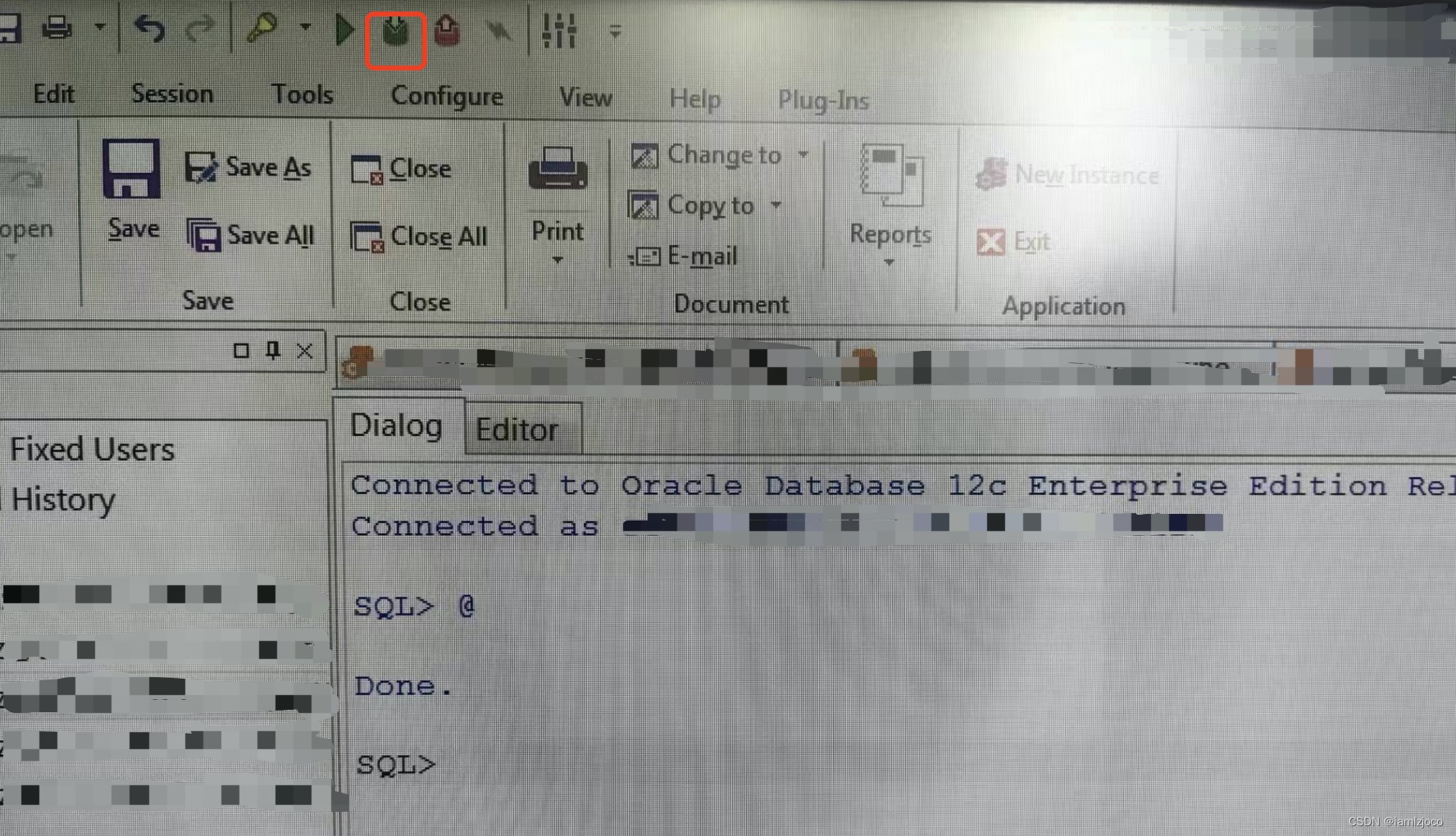 PL/SQL执行.sql文件