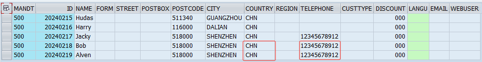 [OPEN SQL] 更新数据