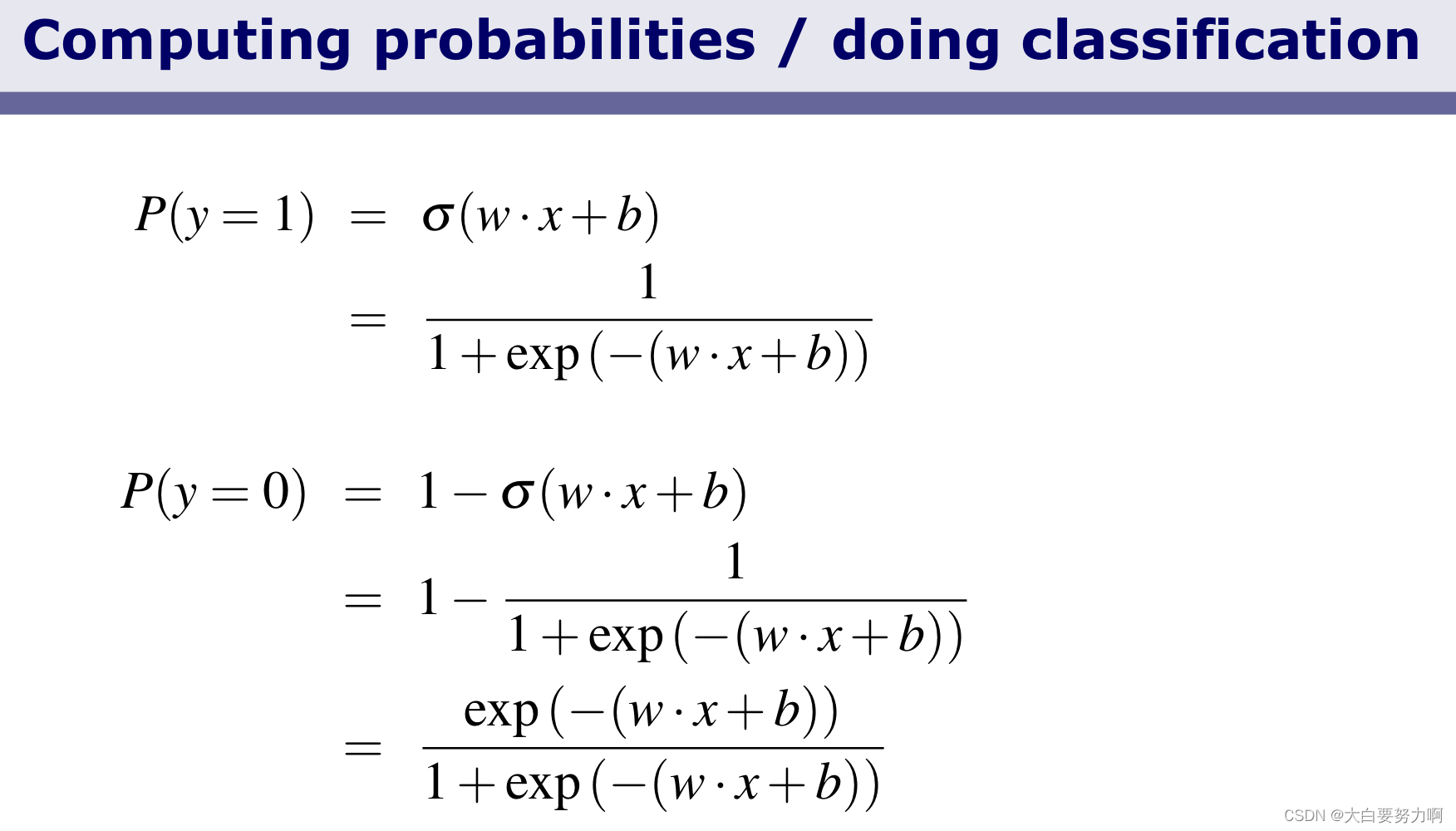 computing probabilities