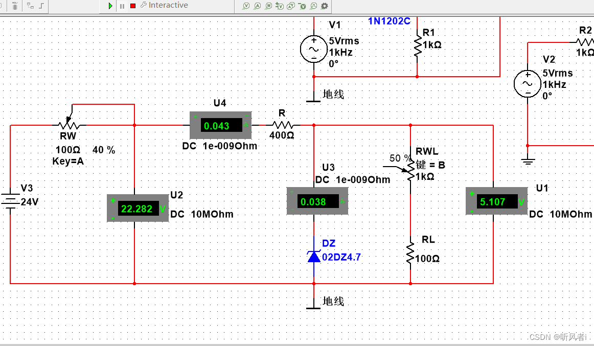 Multisim 14二极管及其电路的应用