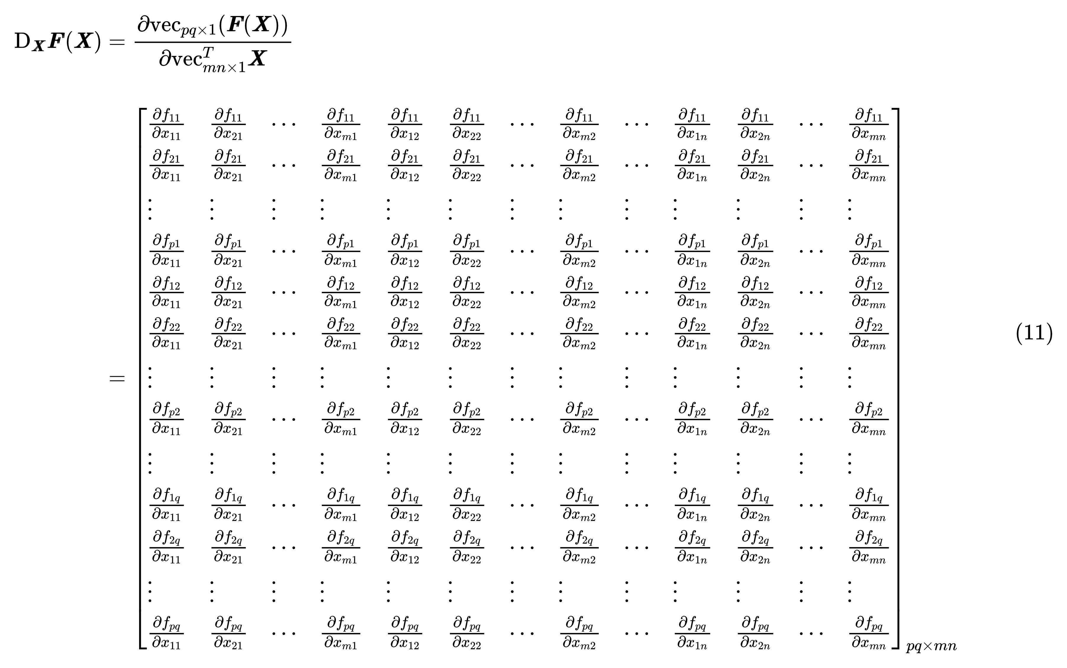 <span style='color:red;'>矩阵</span><span style='color:red;'>微分</span>笔记（<span style='color:red;'>1</span>）