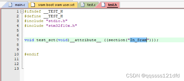 ARM单片机中程序在ROM空间和RAM空间的分布（分散加载文件，Scatter-Loading Description File）