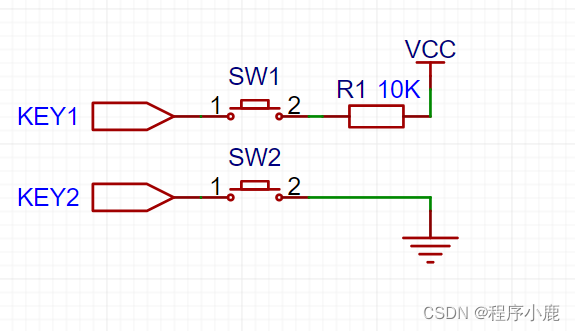 <span style='color:red;'>按键</span>扫描16Hz-单片机通用<span style='color:red;'>模板</span>