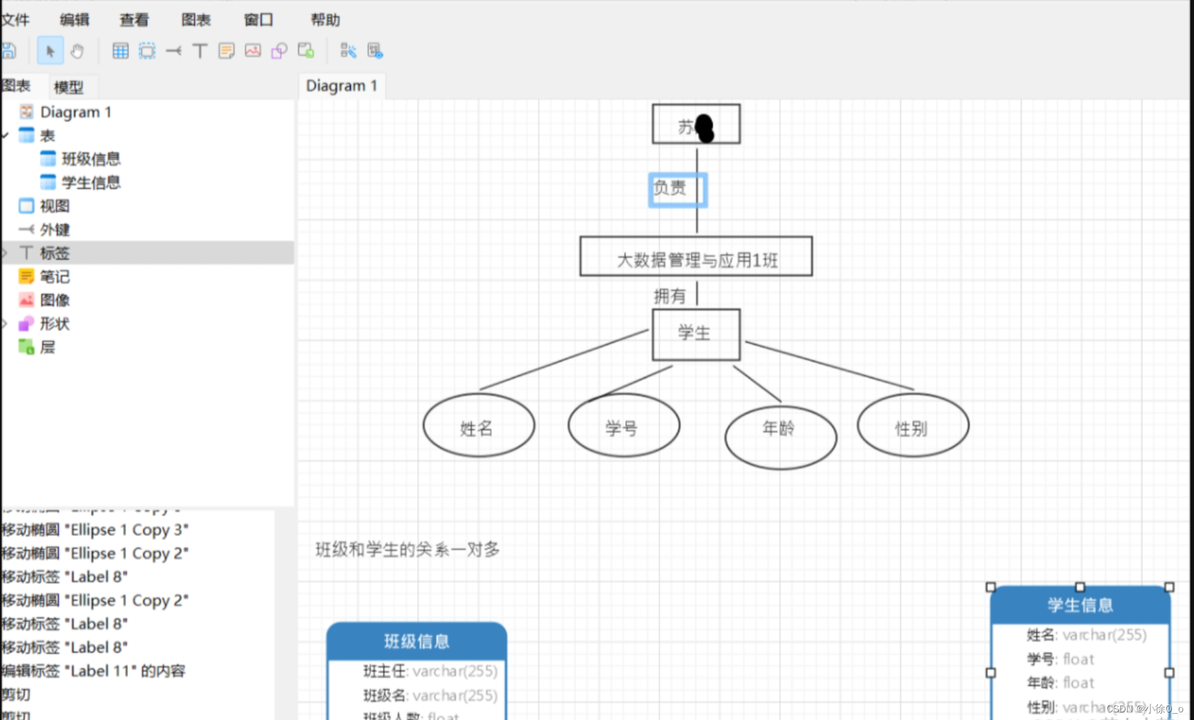 学生信息表E-R图_如何根据表来创建e-r图啊-CSDN博客