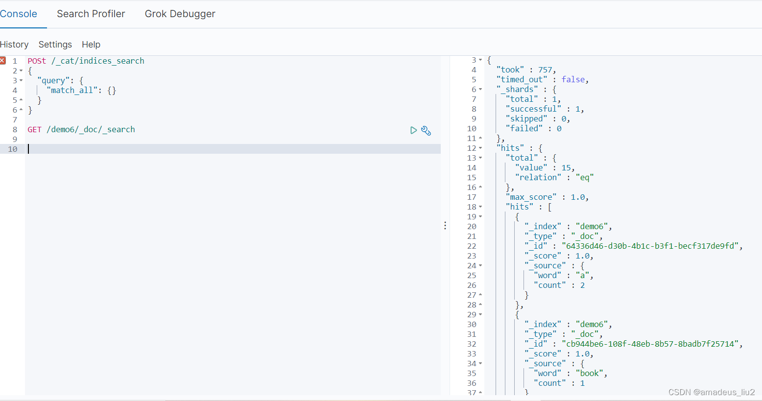 Hadoop: word count,并将reduce结果写入ES