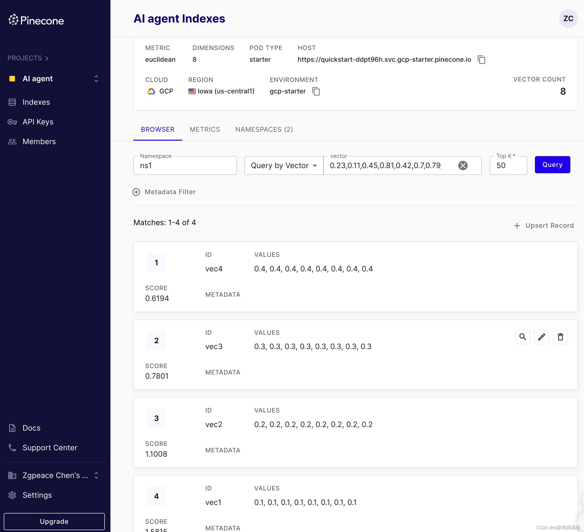 LangChain 69 向量数据库Pinecone入门