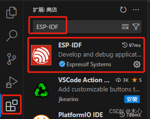 Vscode + PlatformIO + Arduino 搭建EPS32开发环境