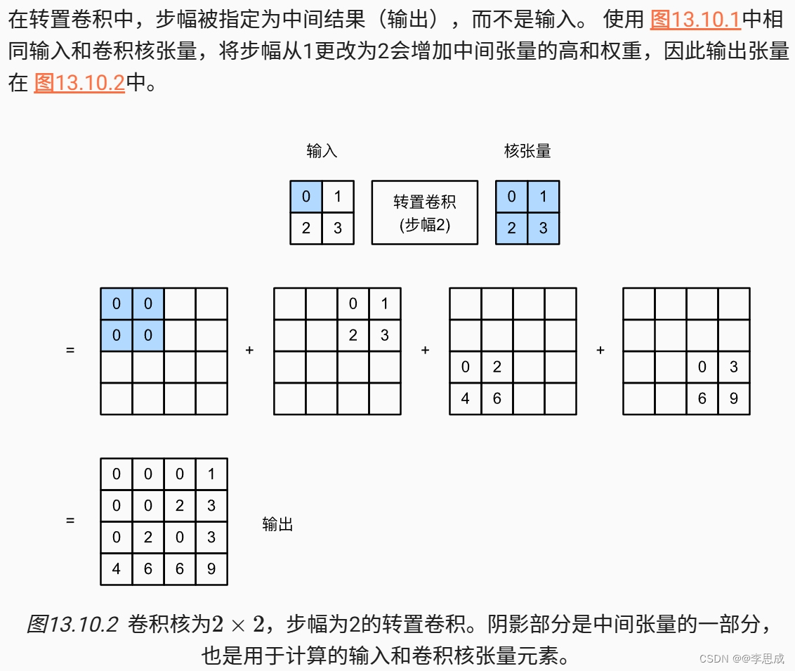 动手学深度学习（Pytorch版）代码实践 -计算机视觉-47转置卷积