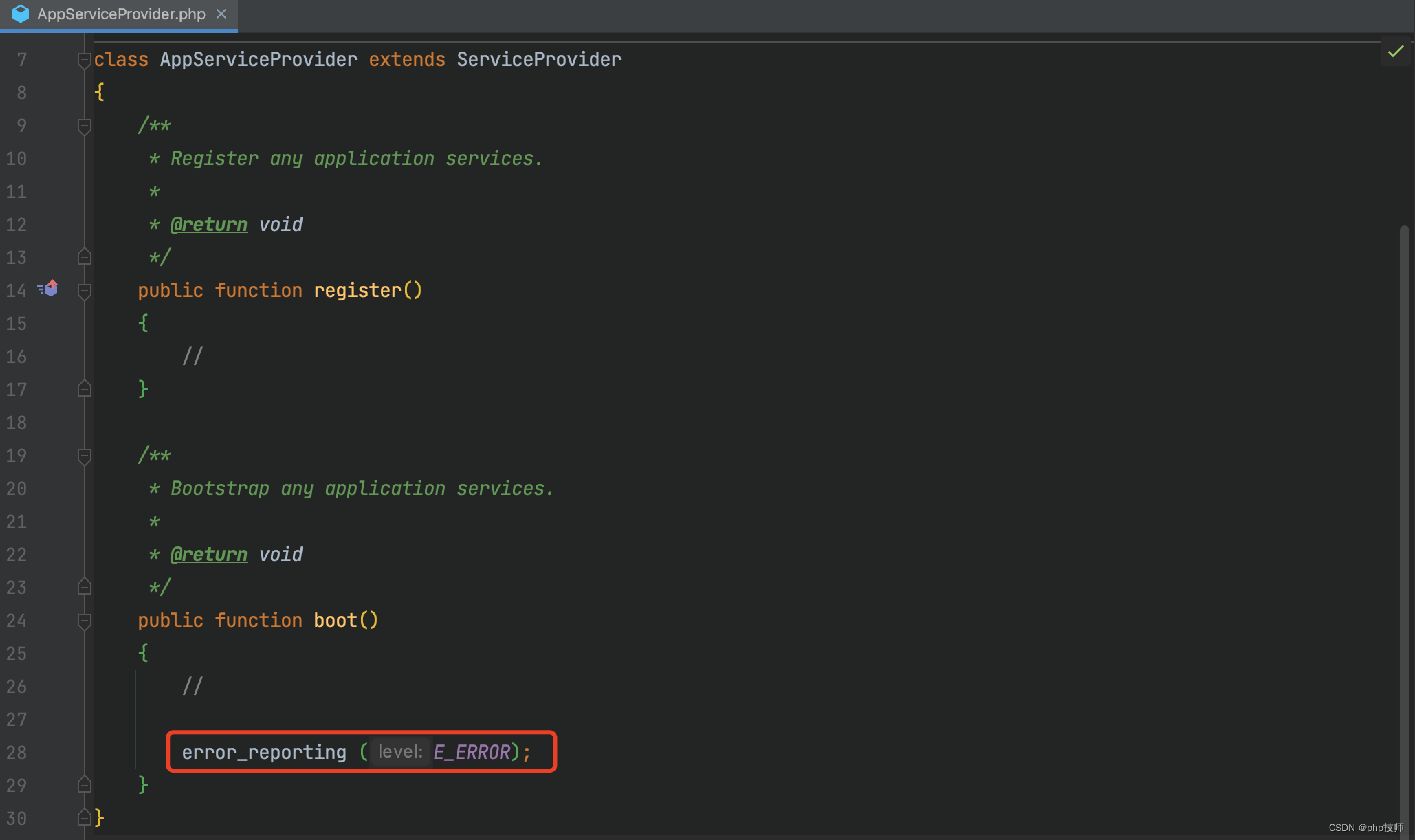 Trying to access array offset on value of type null