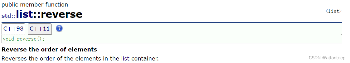 C++语言·list链表