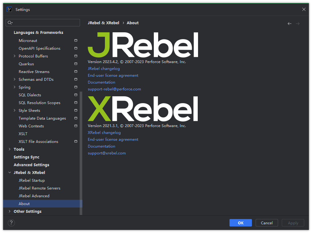 jrebel debug 启动不起来