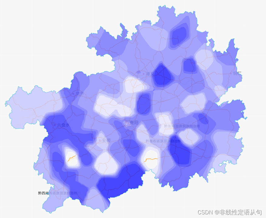 vue3+高德地图+turfjs<span style='color:red;'>实现</span>等压线,色<span style='color:red;'>斑</span><span style='color:red;'>图</span>(用于显示气象,环境等地图场景)