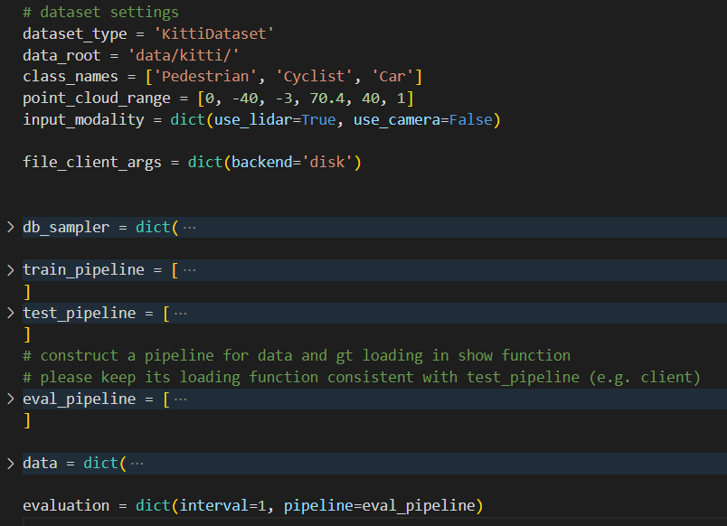 【MMDetection3D实战5】Dataset 和 model配置文件解析