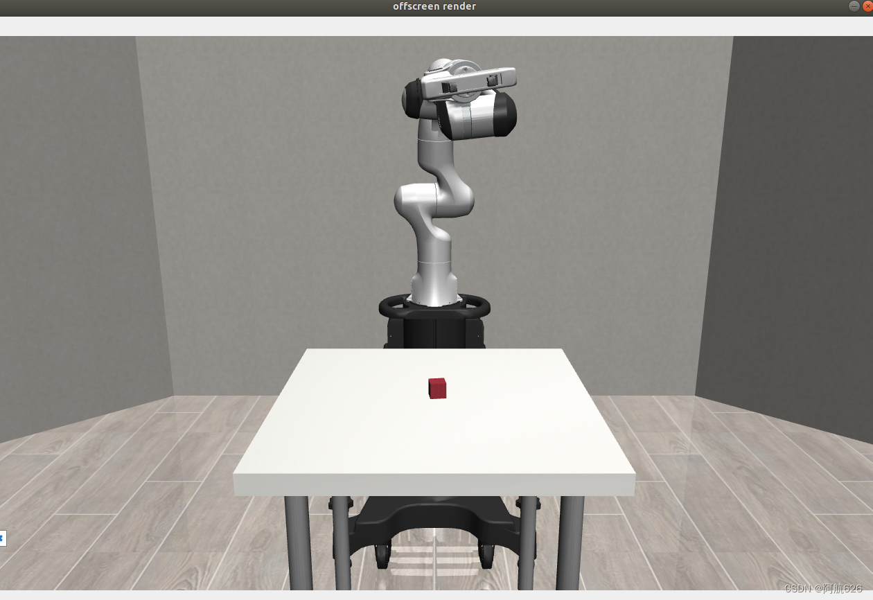 机器人持续学习基准LIBERO系列4——robosuite最基本demo