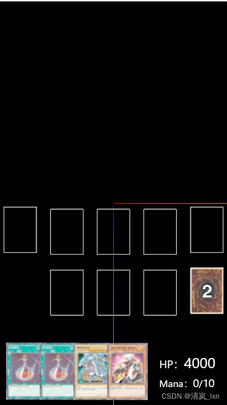 vue3+threejs新手从零开发卡牌游戏（十四）：调整卡组位置，添加玩家生命值HP和法力值Mana信息