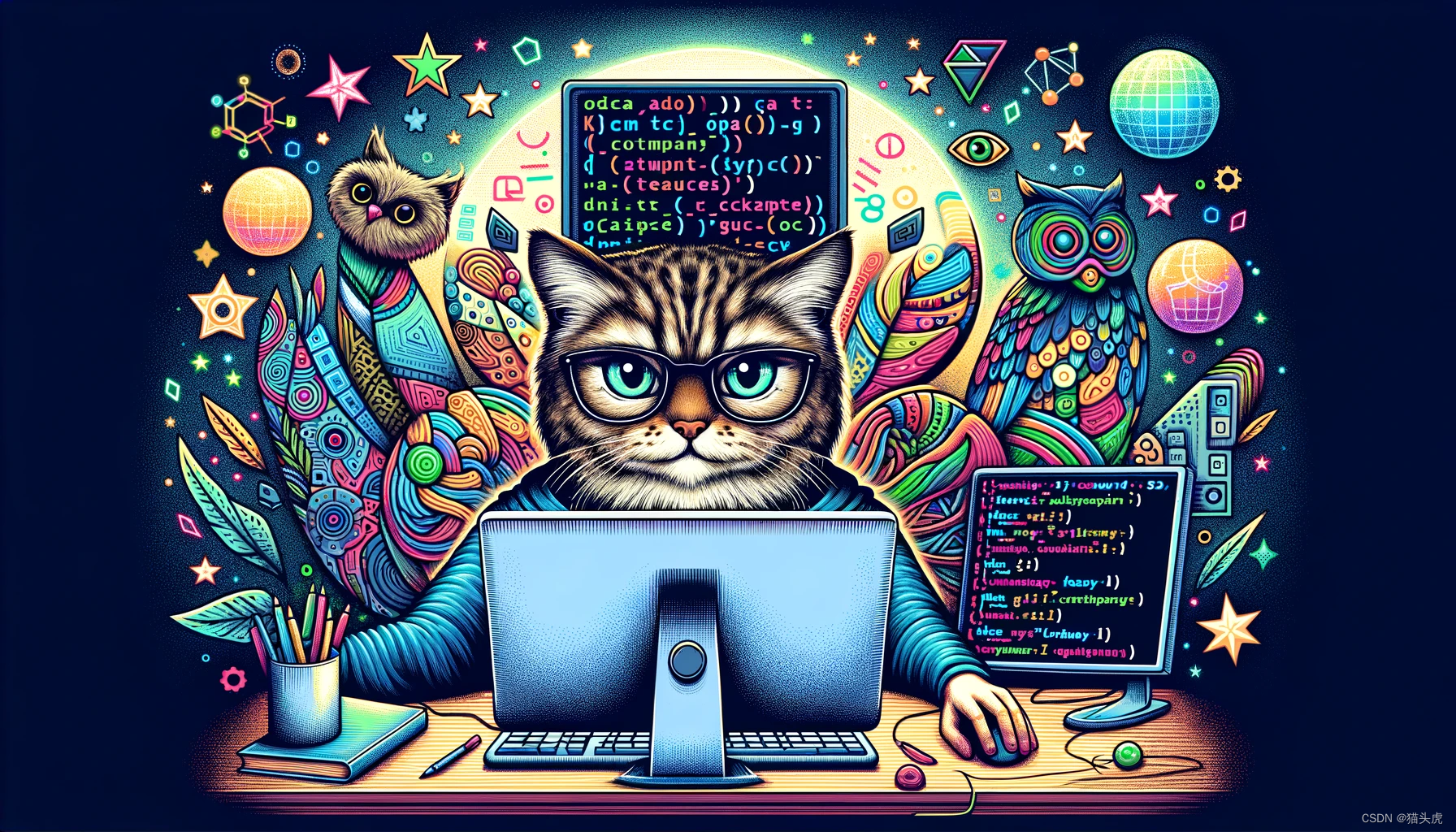 猫头虎博主揭秘：令人叹为观止的编程语言与代码技巧 ‍