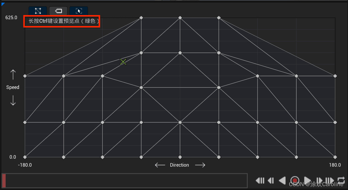 【UE5】非持枪站姿移动混合空间