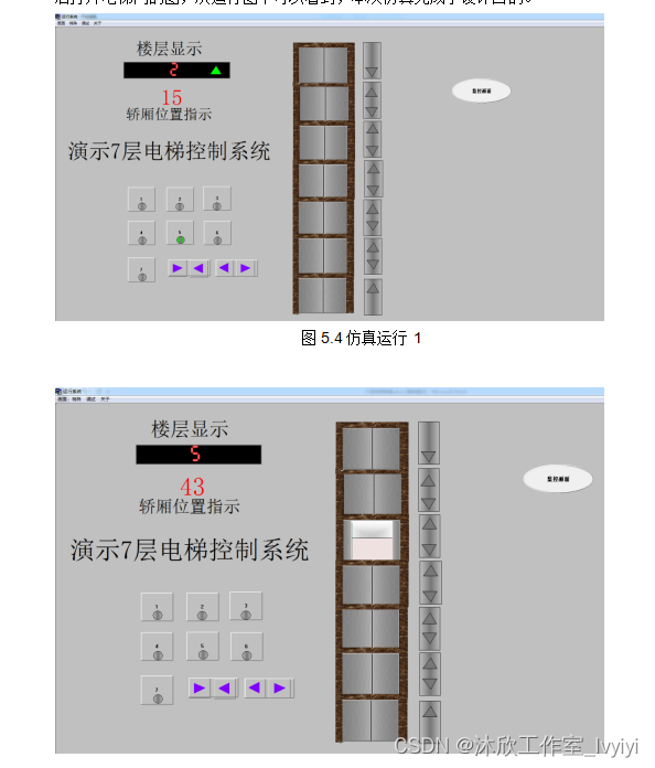 基于PLC的电梯控制系统（论文+源码）