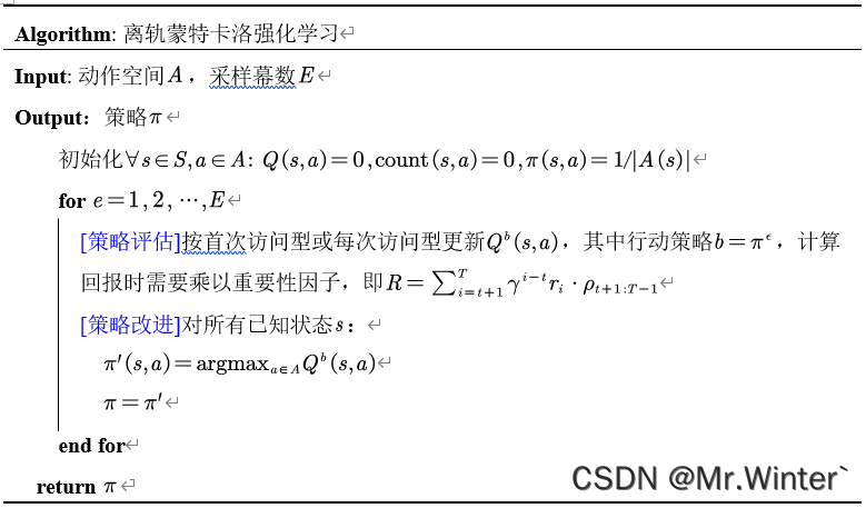 Pytorch深度强化学习1-5:详解蒙特卡洛强化学习原理