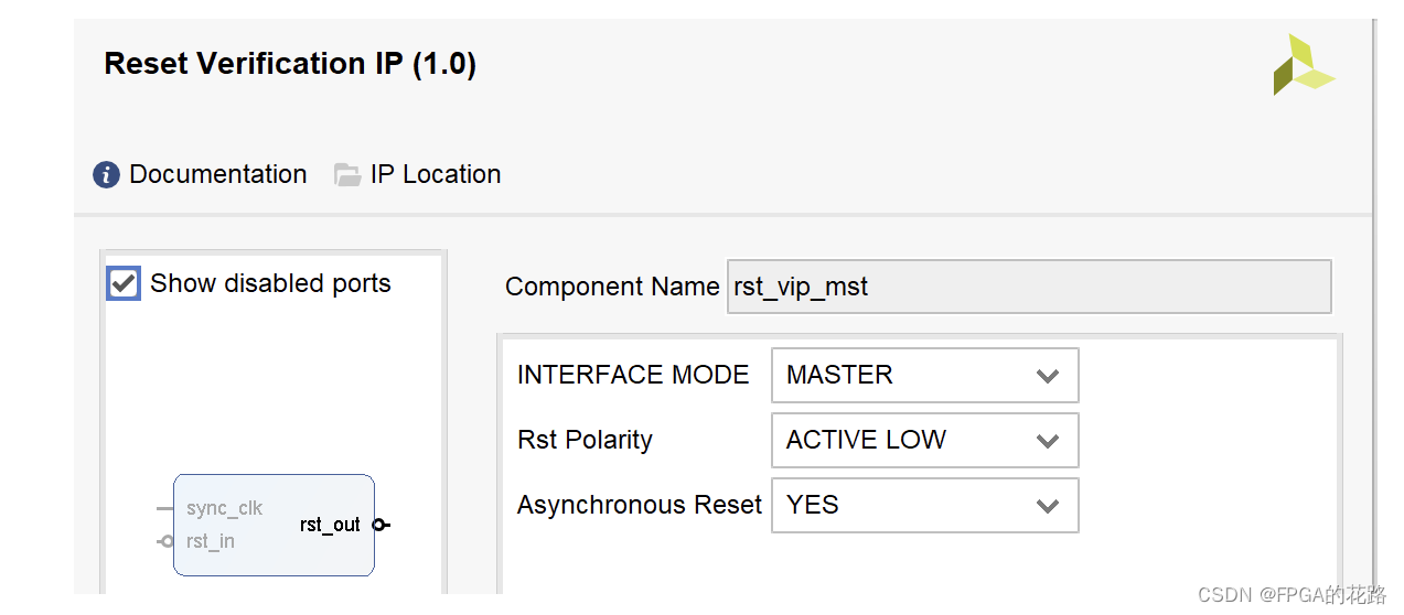 Reset Verification IP