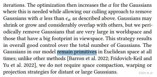 remain primitives