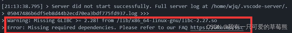 vscode1.86无法远程连接waiting the server log