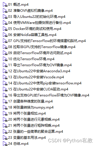 深度学习框架TensorFlow2快速入门教程