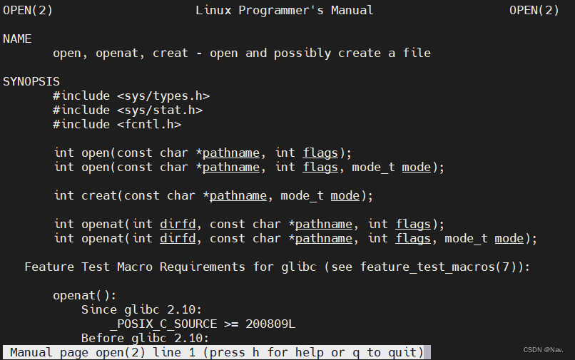 Linux系统调用接口---使用open函数打开文件_linux open函数打开文件-CSDN博客