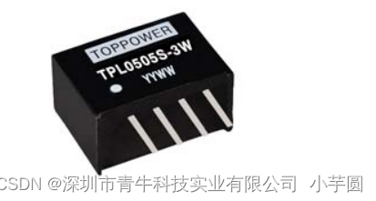 3W 1.5KVDC 隔离单输出 DC/DC 电源模块 ——TPL-3W 系列