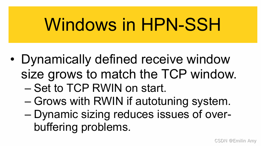 论文研读之hpn-ssh： High speed bulk data transfer using the SSH protocol