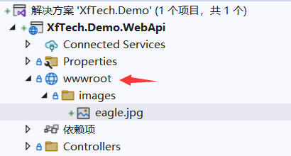 ASP.NET Core基础之图片文件(<span style='color:red;'>一</span>)-<span style='color:red;'>WebApi</span>访问静态图片